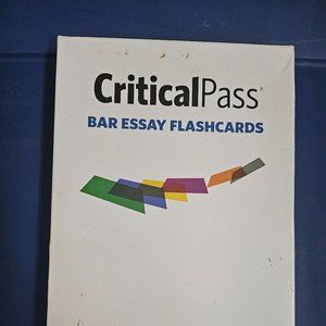 Critical Pass Bar Exam Essay Flash Cards